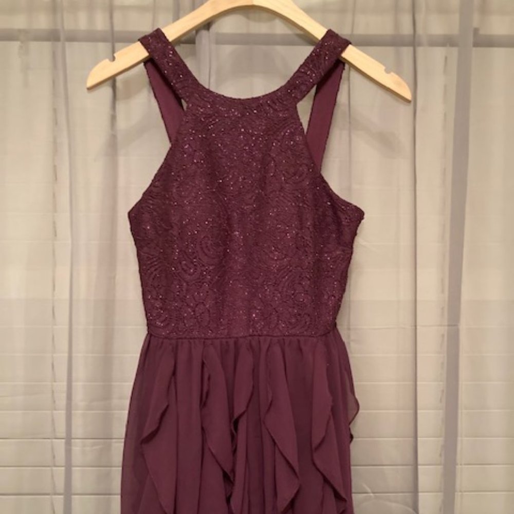 Windsor Plum Cocktail/Semi-Formal Dress